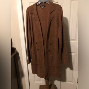 Love Tree Women's Tan Teddy Coatagan